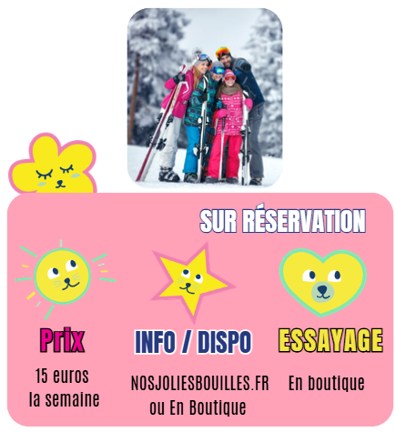 famille au ski
fleur jaune contour rose fushia
cadre avec écriture et soleil jaune avec contour vert d'eau, étoile jaune avec rose fushia et coeur ourson jaune avec un contour vert d'eau